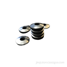 Black EPDM adhesive washers for roof screws